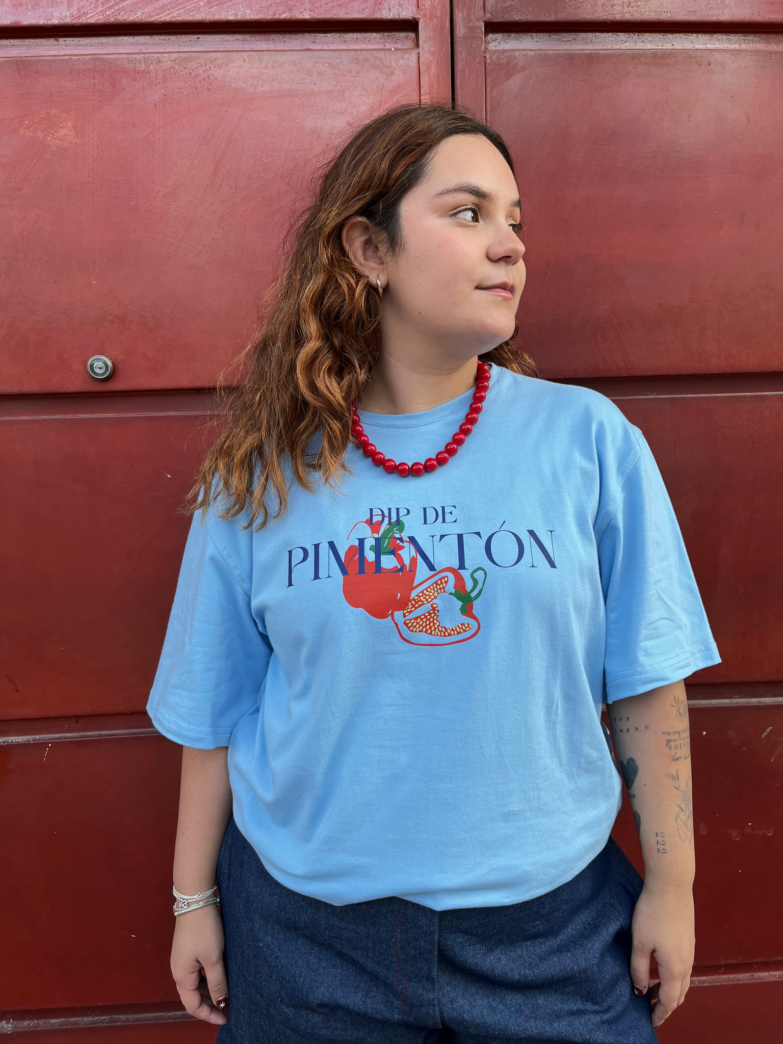 Camiseta pimentón