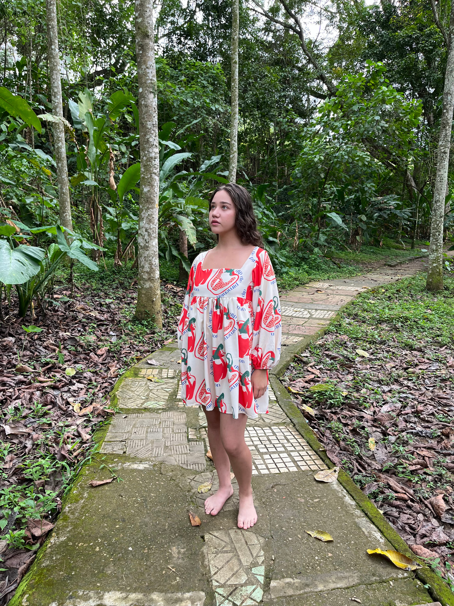 Vestido pimentones