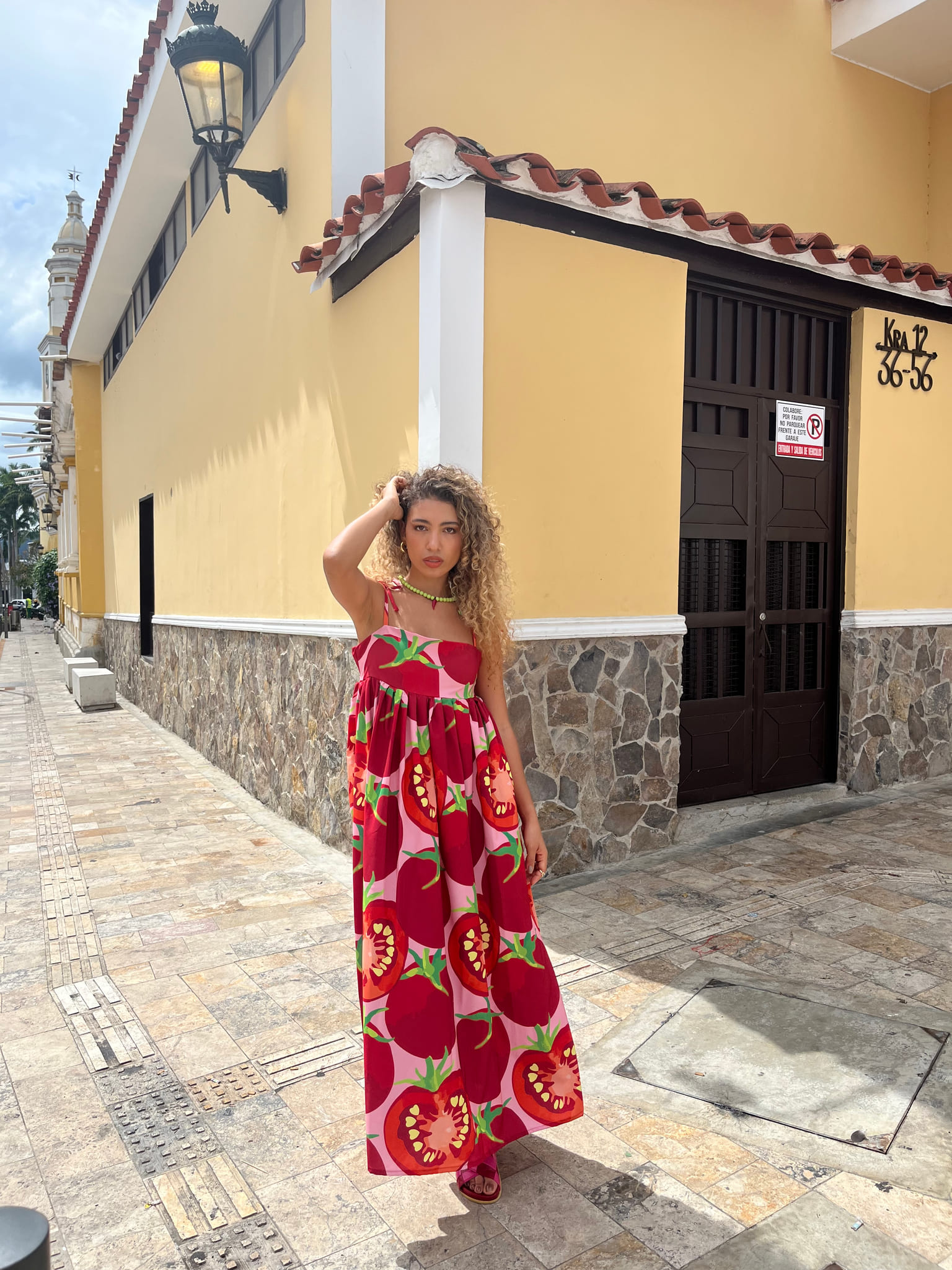 Vestido tomatico