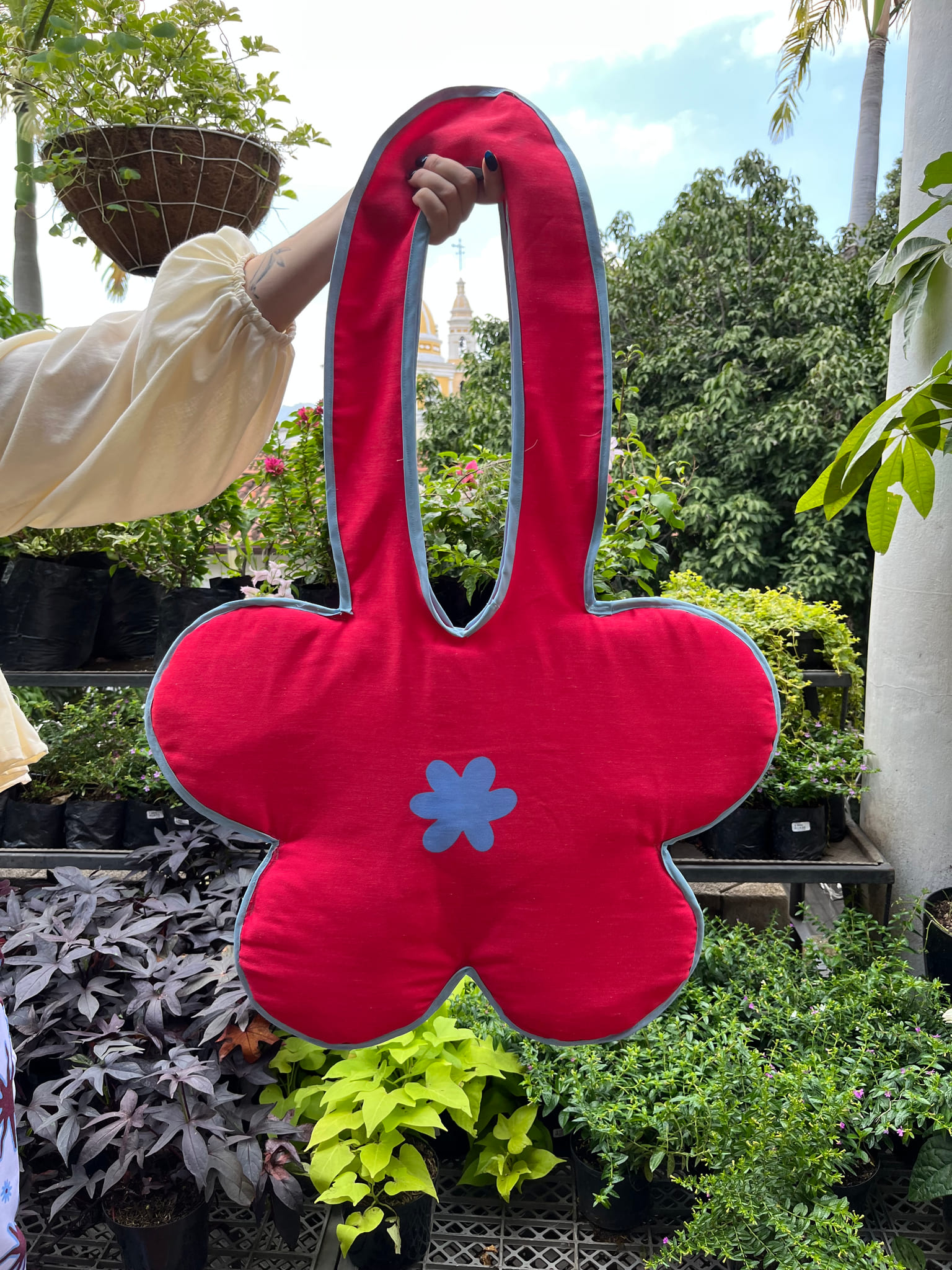 Bolso florecita