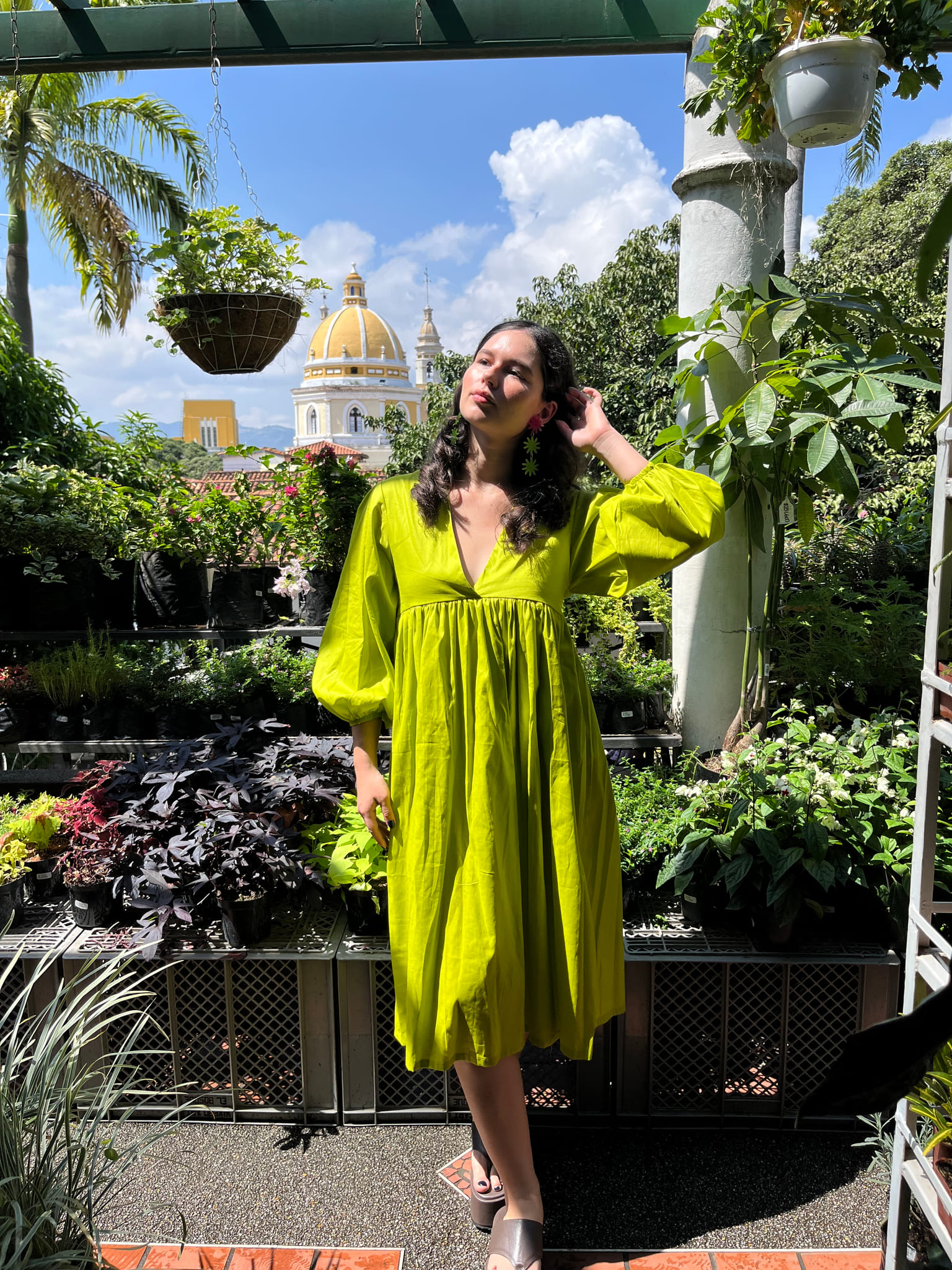 Vestido petunia lima