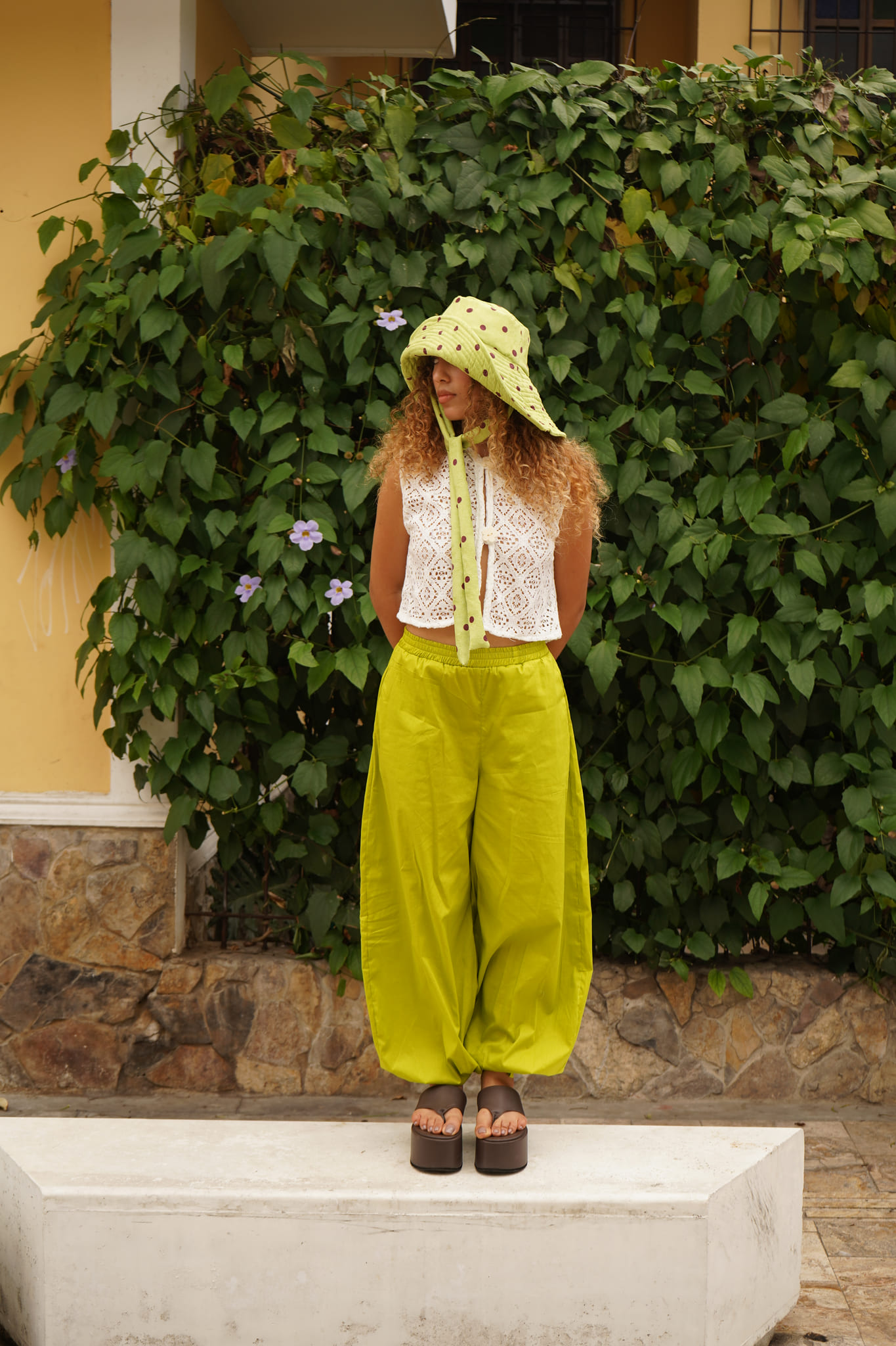 Pantalón globito lima